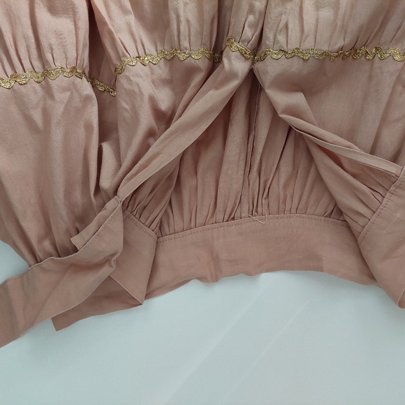 Vintage Mocha Color "Patio Set" Top And Skirt - Picture 9 of 15